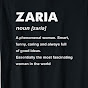 Zaria Unfiltered YouTube channel thumbnail
