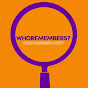 WhoRemembers ? YouTube channel thumbnail