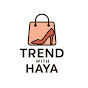 Trend With Haya  YouTube channel thumbnail