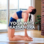 Yoga with Kassandra YouTube channel thumbnail