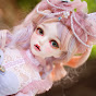 PINK DOLL YouTube channel thumbnail