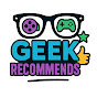 Geek Recommends YouTube channel thumbnail