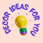 Amazing Decor Ideas for You YouTube channel thumbnail