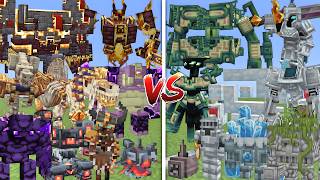 ALL L ENDER'S CATACLYSM MOBS VS ALL LEGENDARY MONSTERS MOBS BATTLE IN MINECRAFT thumbnail