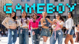 [DANCE COVER IN PUBLIC] - KATSEYE (캣츠아이) "Gameboy" - OT6 VERSION - [ONE TAKE] [Karaoke Challenge] thumbnail