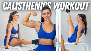 Dip Bar Workout For Beginners. 12 Minutes, Non-Talking thumbnail