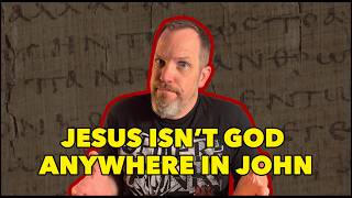 Jesus's relationship to God in John thumbnail