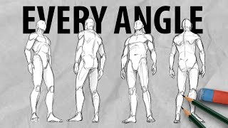 How to Draw the Human Body From Any Angle  (Beginner Drawing Tutorial) | DrawlikeaSir thumbnail