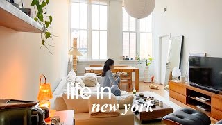 LIFE IN NEW YORK | a weekend refresh & setting up for a new week thumbnail
