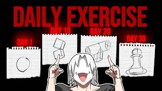 The BEST Exercise Plan to improve your art | DrawlikeaSir thumbnail