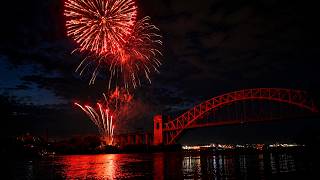 Astoria Park Fireworks 2026 | New York City | Hell Gate Bridge | 4K thumbnail