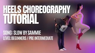 Heels Choreography Tutorial || Beginners / Pre-Intermediate Level || Choreo by Nicole Cole thumbnail