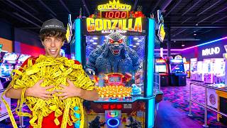 This NEW Godzilla Arcade Game Is Actually INSANE! thumbnail