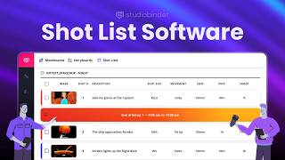 Shot Lists in StudioBinder — Plan Every Shot thumbnail