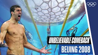 One of the greatest comebacks in swimming history! Men's 4x100m Freestyle Relay at Beijing 2008 thumbnail