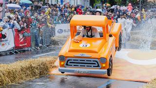 Top 100 Funny Crashes from Red Bull Soapbox Race thumbnail
