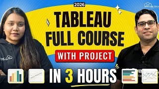 Tableau Full Course with Project – Master Data Visualization in 3 Hours (Beginner Level) – 2026 thumbnail