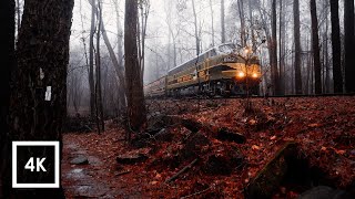 Relaxing Walk in Thunderstorm, Binaural Rain and Nature Sounds for Sleep and Study | 4k ASMR thumbnail