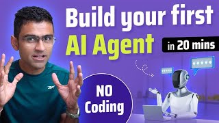 Build Your First AI Agent in 20 Minutes (No Coding Required) thumbnail