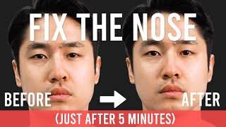 Fix the Nose | 5-Minute Routine｜More Attractive and Toned Nose thumbnail