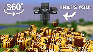 Minecraft but You're a Wither Fighting an Army of Bees... thumbnail