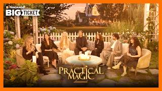"We Know How to Party Together" Sandra Bullock, Nicole Kidman & Cast on Filming 'Practical Magic 2' thumbnail