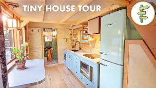 *One of a Kind* Tiny House Built with Special Interior Details & Design – FULL TOUR thumbnail