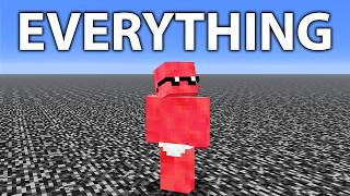 I Beat Minecraft From ONLY BEDROCK thumbnail