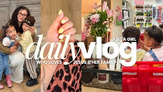 DAILY VLOG| God Restores Friendships + Bestie Basket + Toddler Spring Clothing Haul & BTS Of Content thumbnail