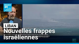 Liban : les frappes israéliennes continuent malgré la prolongation de la trêve • FRANCE 24 thumbnail