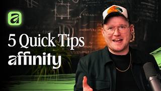 These Affinity Tips Instantly Improved My Workflow 💥 thumbnail
