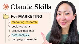 Claude Skills: Build Your First AI Marketing Team in 16 Minutes (Claude Code) thumbnail