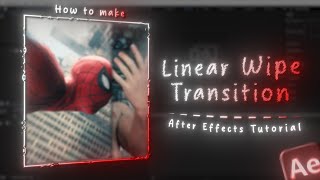 Linear Wipe Transition Tutorial | After Effects thumbnail