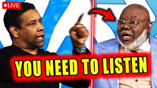 When Denzel HUMBLED a $50 Million Hollywood Pastor On Stage thumbnail