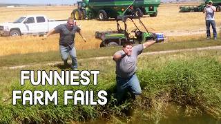 Best Farm Life Fails | Farm Animal & Tractor Fails thumbnail
