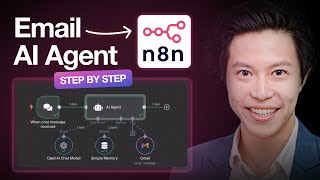 Build an Email AI Agent in 10 Minutes | n8n Tutorial for Beginners | Free Labs thumbnail