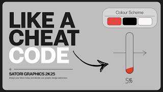 Learn Graphic Design Cheat-Codes With This Design Tutorial! thumbnail