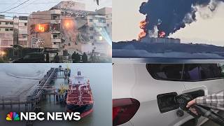 Trump taps strategic oil reserve to drop gas prices as Iran War sparks strikes across Middle East thumbnail