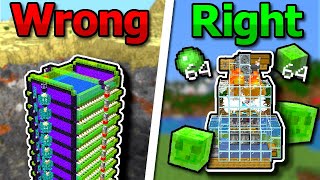 Slime Farms in Minecraft Are Wrong, Here's How to Fix Them - 40K Slime / Hr New Super Farm thumbnail
