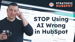 How to Set Up HubSpot's Native AI Tools | Strategic HubSpot Tutorial thumbnail