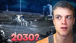 We Are Actually Building A Moon Base?! thumbnail