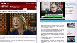 Syria  Clinton admits US on same side as Al Qaeda  Chossudovsky told us    Low thumbnail