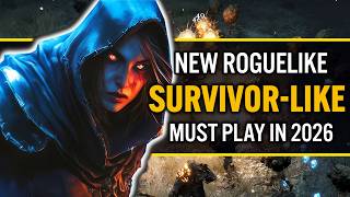 Top 15 BEST NEW Roguelike/Roguelite Games Like Vampire Survivors You Should Play in 2026 thumbnail