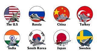 EVERY 5th Gen Fighter Jet EXPLAINED in 12 Minutes! thumbnail