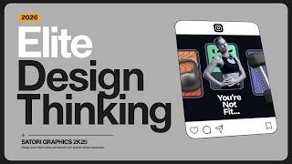 4 Graphic Design Tips For ELITE Design Thinkers! thumbnail