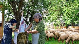 From Farm to Table | 94-Year-Old Grandma’s Traditional Lamb Cooking 😋 thumbnail