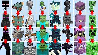 AGE 0 to 25 to 50 to 100 MINECRAFT MOBS TOURNAMENT | Minecraft Mob Battle thumbnail