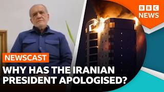 Iranian president apologises to Gulf nations, Trump vows to hit Iran 'very hard' | BBC Newscast thumbnail