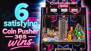 6 Satisfying Coin Pusher 365 Wins You Won't Forget... 🤯🤤 | The Only Compilation You'll Need Today ✨ thumbnail